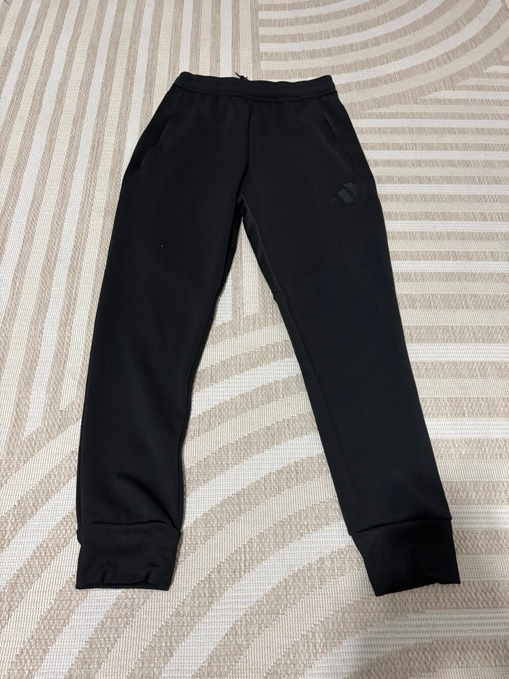 Adidas Men's XS Black AeroReady Jogger Sweatpants Drawstring Athletic